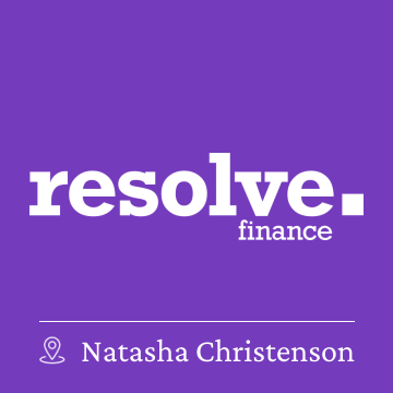 Resolve Finance Natasha Christenson logo