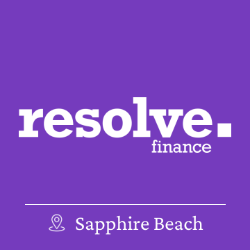 Resolve Finance Sapphire Beach logo