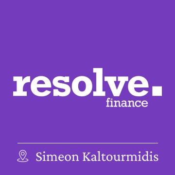 Resolve Finance Simeon Kaltourmidis logo